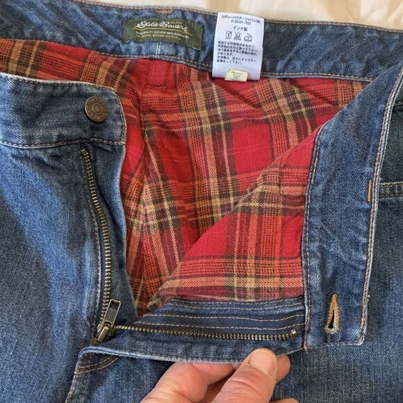 EDDIE BAUER, ladies lined jeans, size 16, great condition - Picture 6 of 13